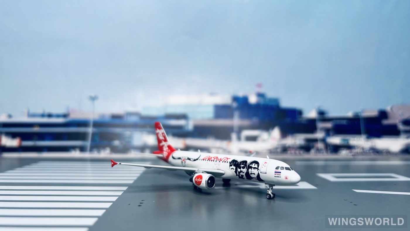 Phoenix 1:400 PH11519 AirAsia 亚洲航空 Airbus A320 HS-ABJ