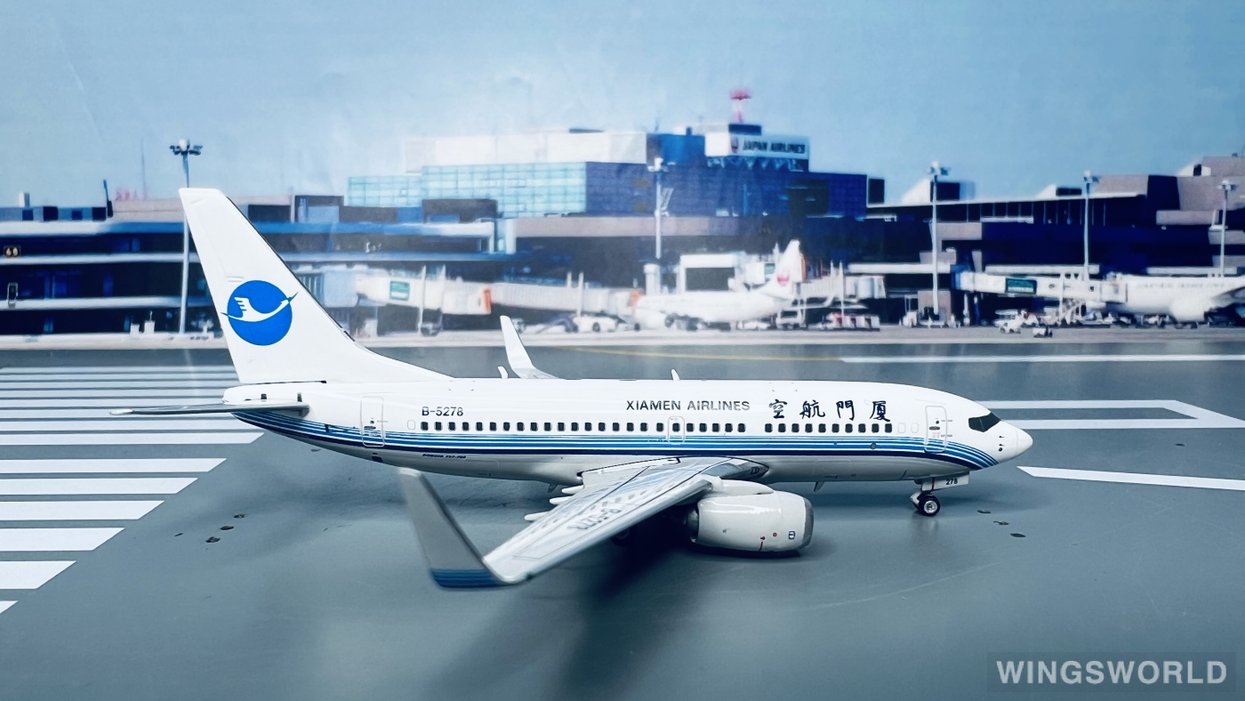 Phoenix 1:400 PH10833 XiamenAir 厦门航空 Boeing 737-700 B-5278