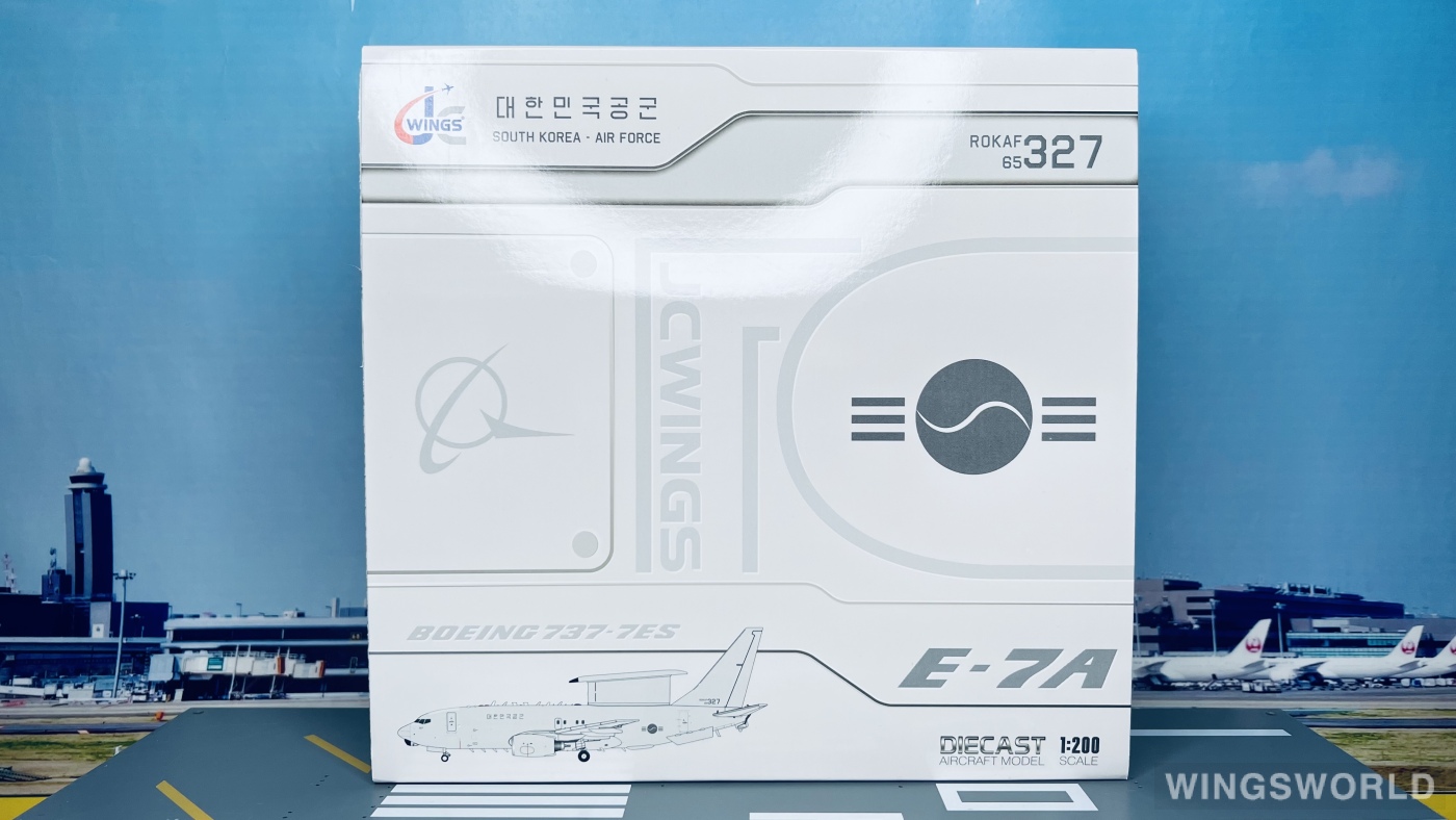 JC Wings 1:200 XX20287 ROKAF 韩国空军 Boeing 737-700 65-327