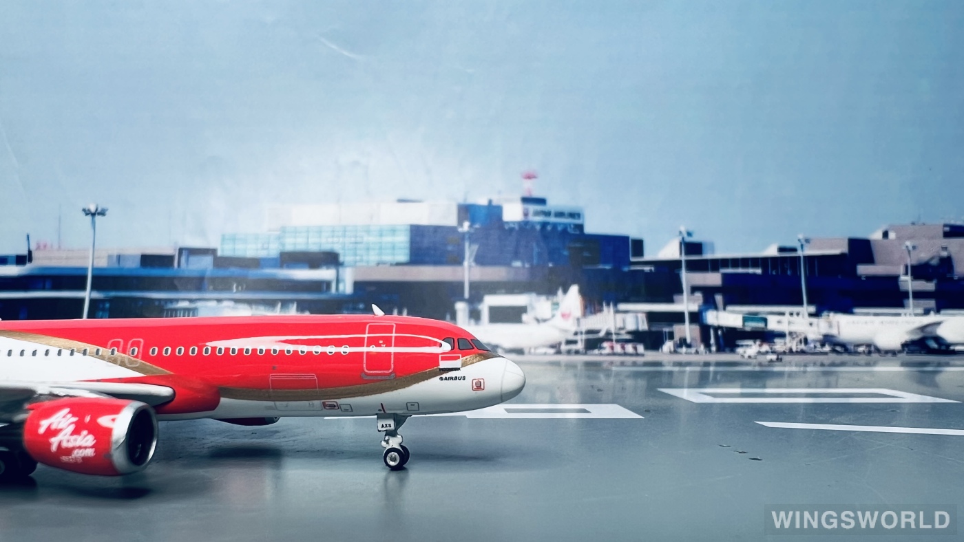 Phoenix 1:400 PH11386 AirAsia 亚洲航空 Airbus A320 PK-AXS