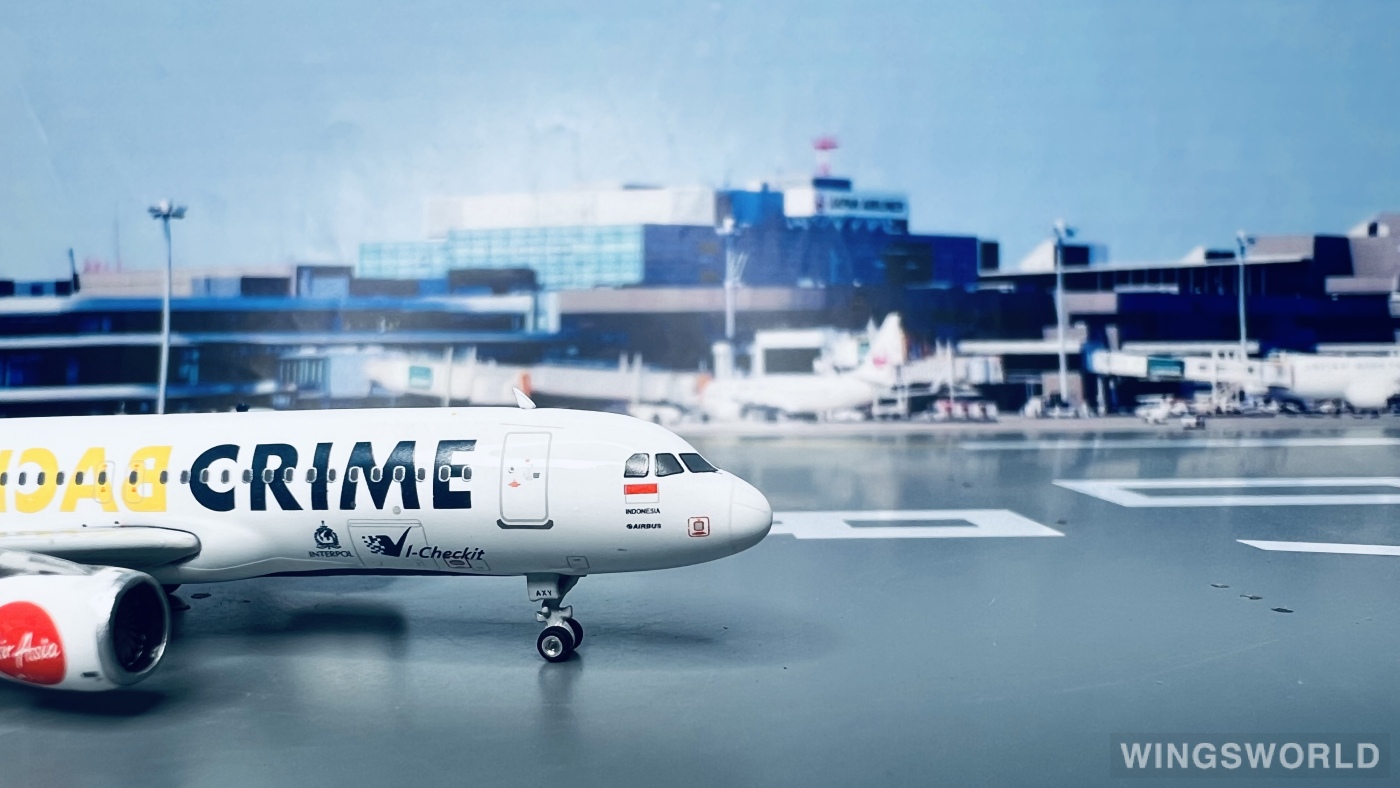 Phoenix 1:400 PH11355 AirAsia 亚洲航空 Airbus A320 PK-AXY