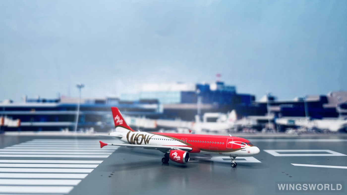 Phoenix 1:400 PH11386 AirAsia 亚洲航空 Airbus A320 PK-AXS