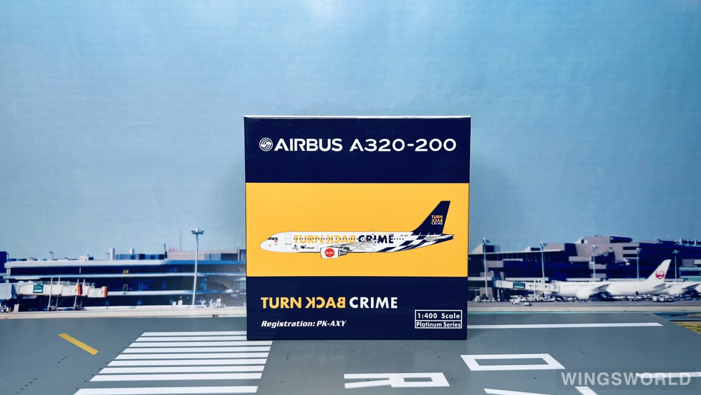 Phoenix 1:400 PH11355 AirAsia 亚洲航空 Airbus A320 PK-AXY