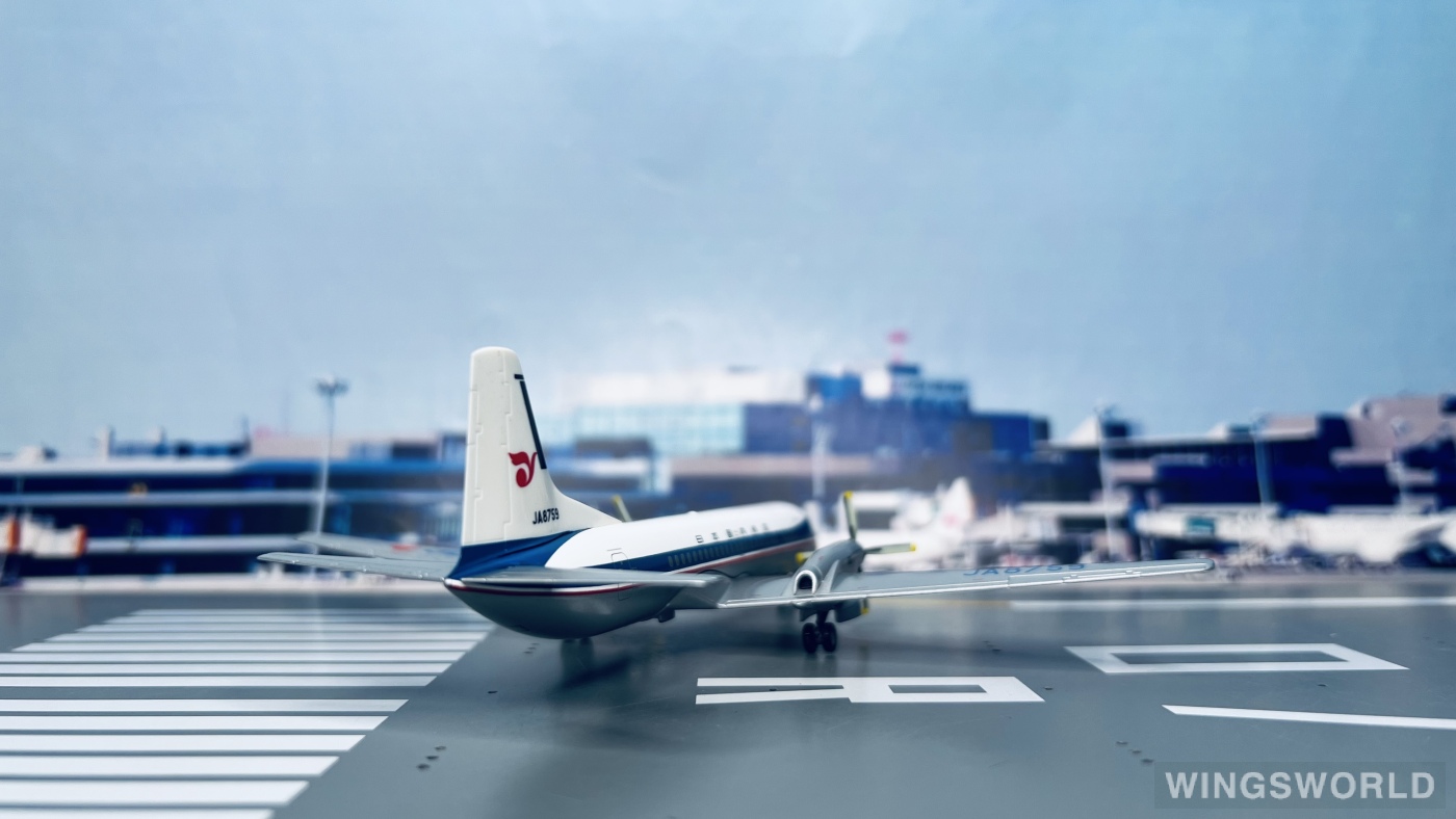 Hogan 1:200 YS21115 JDA 日本国内航空 NAMC YS-11 JA8759