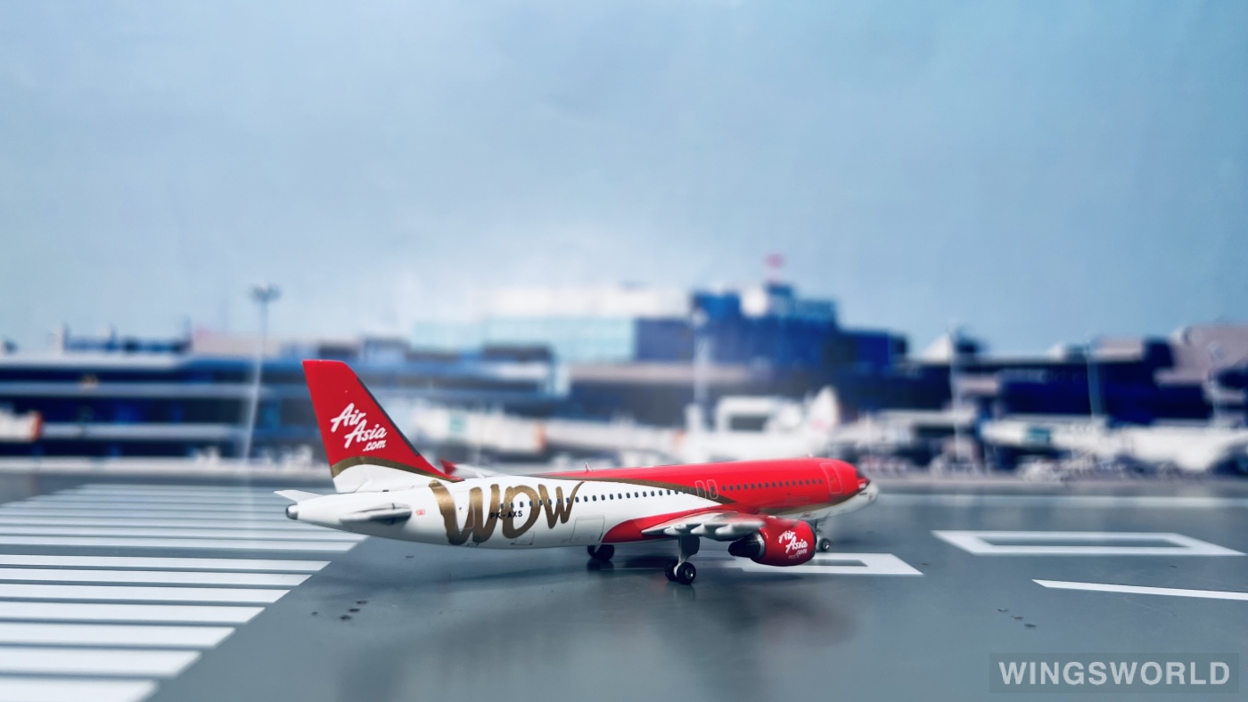 Phoenix 1:400 PH11386 AirAsia 亚洲航空 Airbus A320 PK-AXS