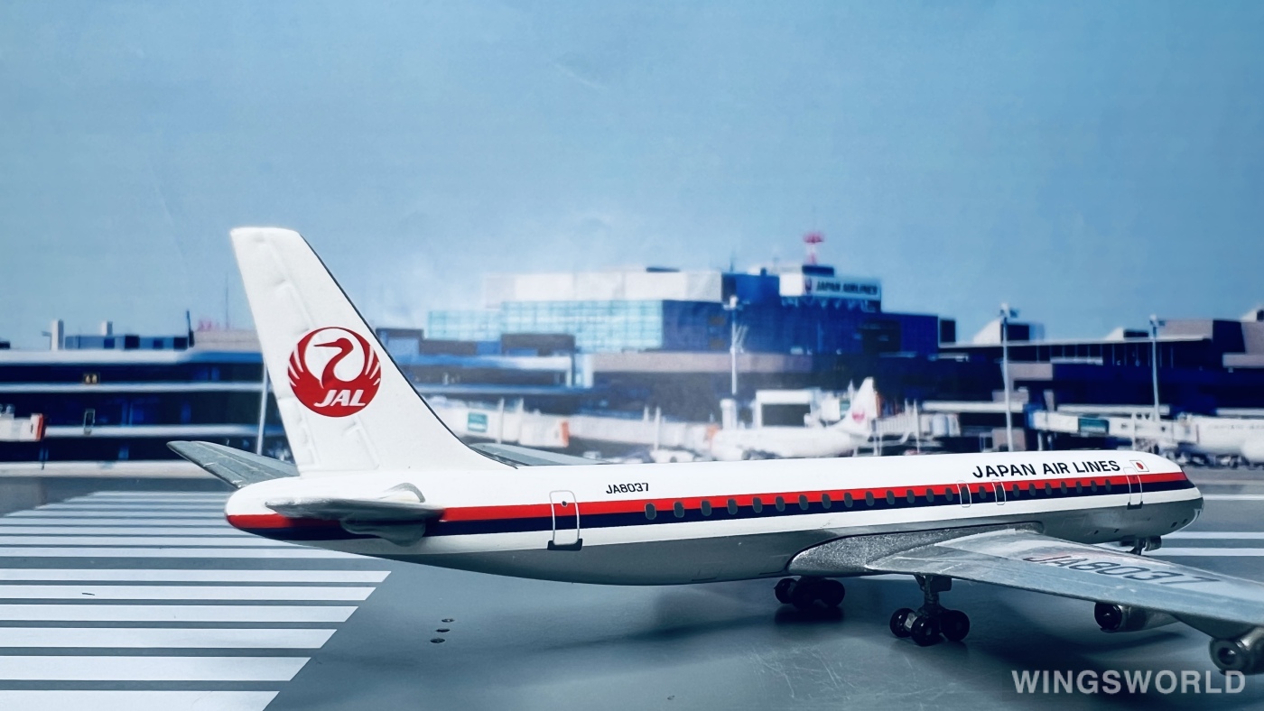 Big Bird 1:400 BB4-2004-12B Japan Airlines 日本航空 Douglas DC-8 JA8037