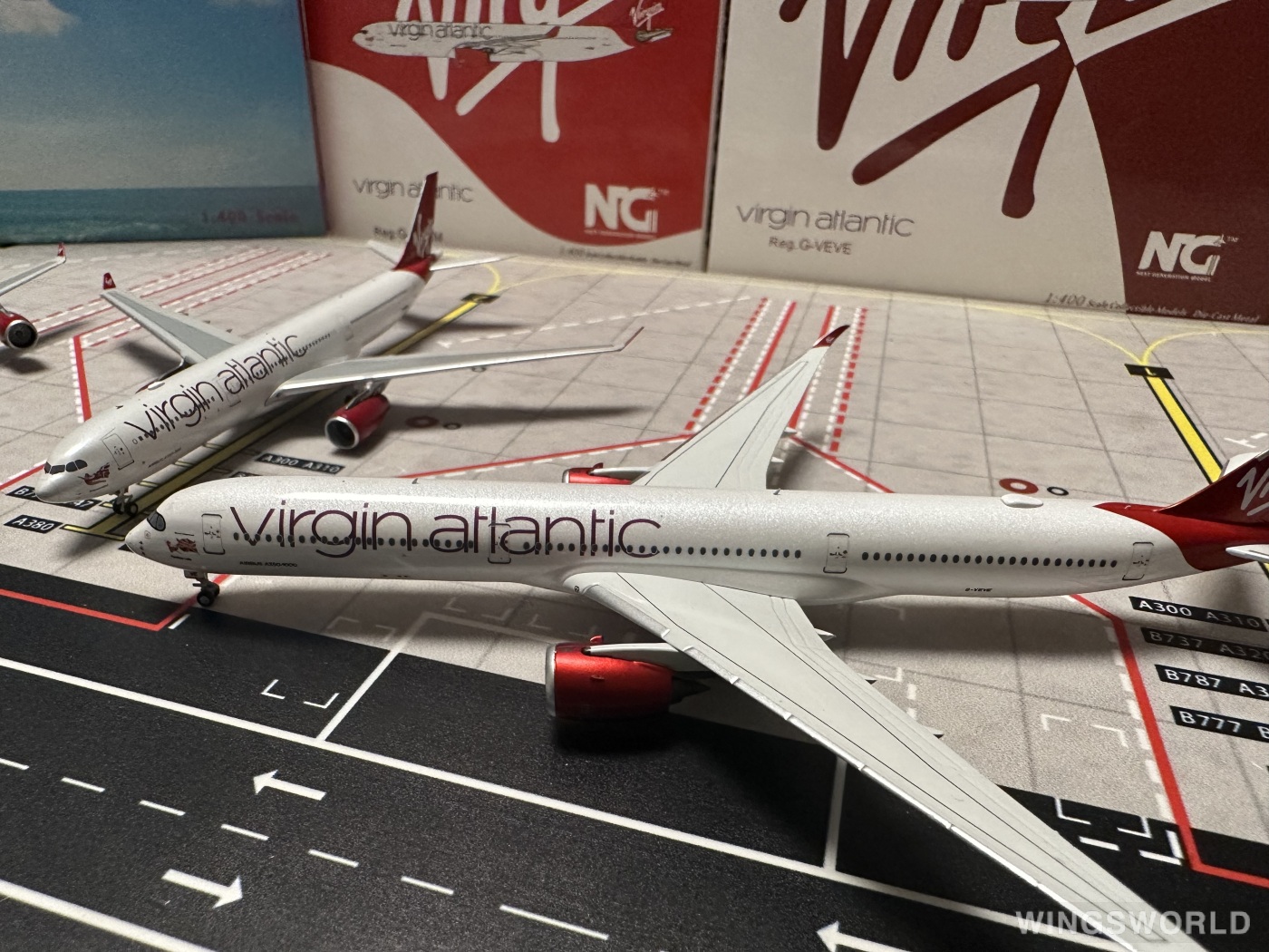 NGmodels 1:400 NG57002 Virgin Atlantic Airways 维珍航空 Airbus A350-1000 G-VEVE