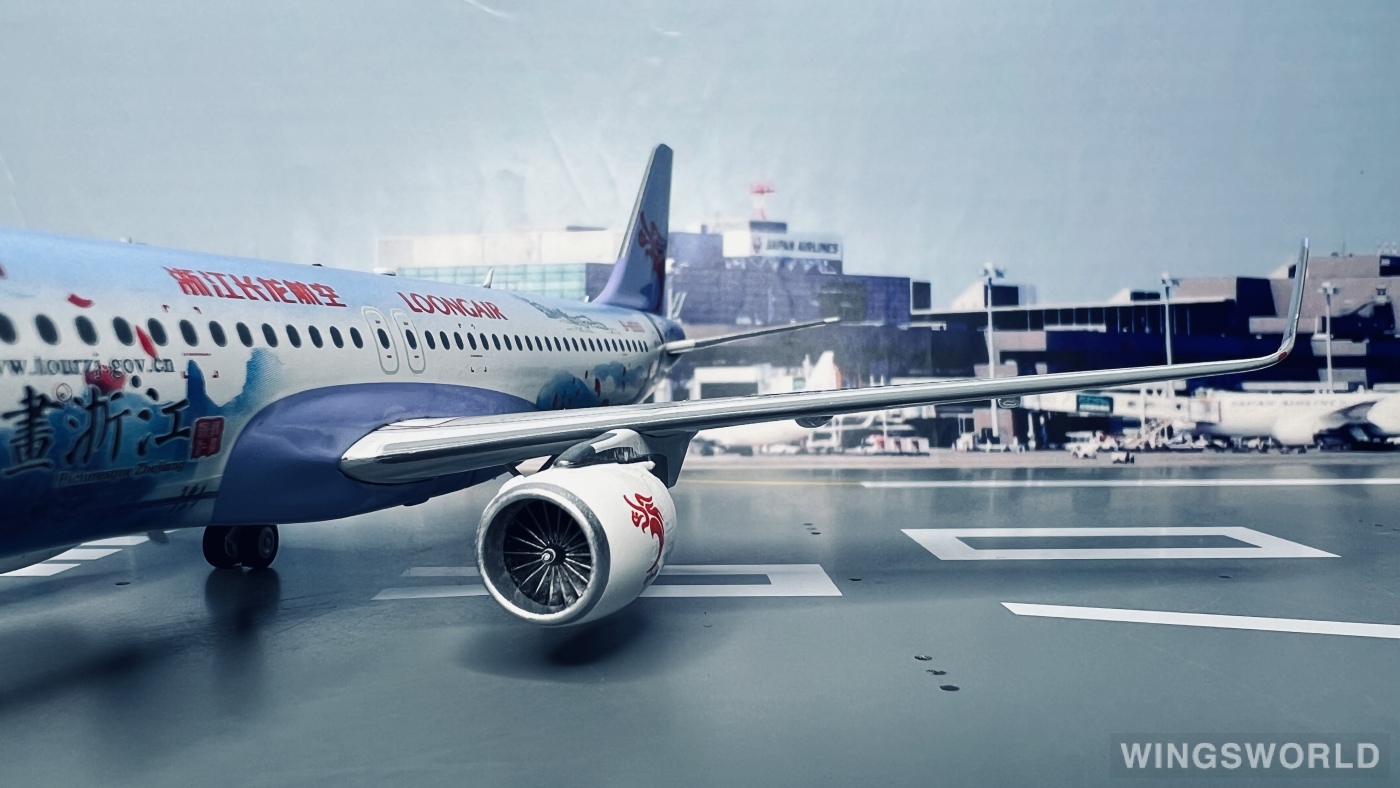 Aviation200 1:200 AV2107 Loong Air 浙江长龙航空 Airbus A320 B-8593