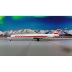 TWA 环球航空 McDonnell Douglas MD-82 N9303K  GJTWA2009 Geminijets 1:400