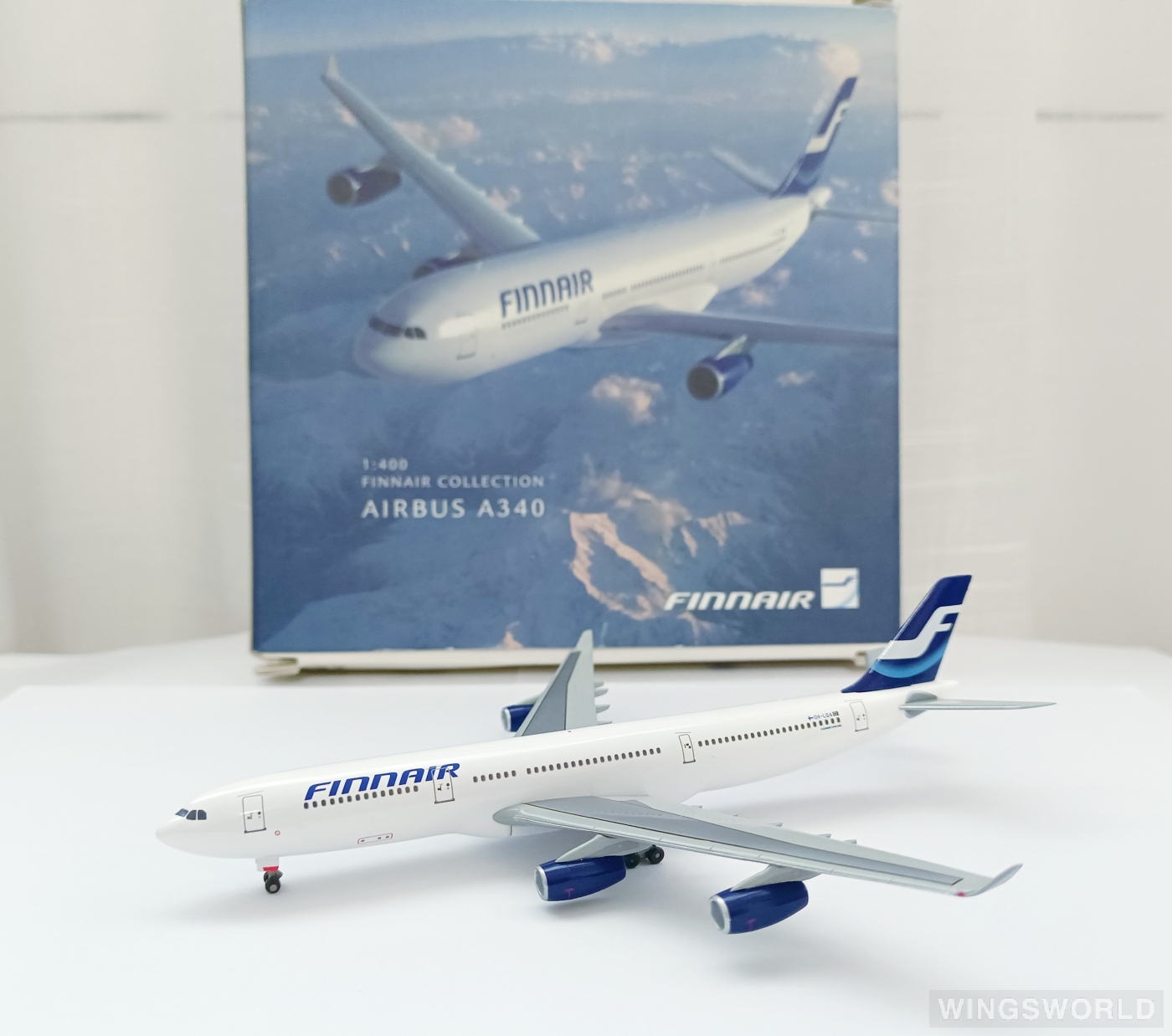 Dragon Models 1:400 55997 Finnair 芬兰航空 Airbus A340-300 OH-LQA