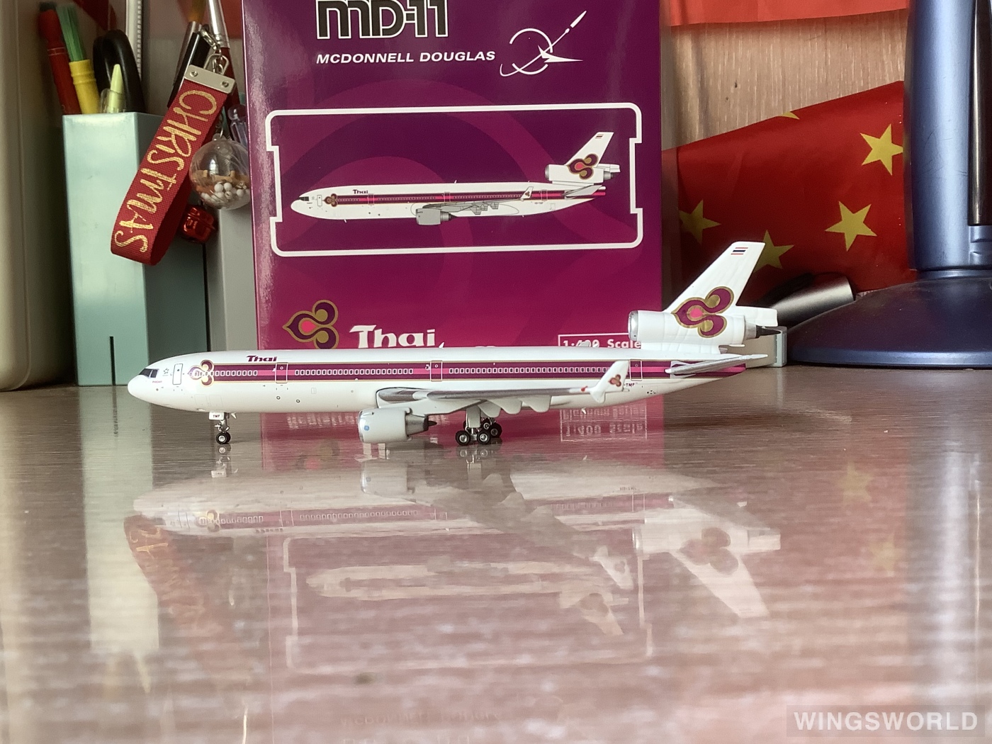 Phoenix 1:400 PH11759 Thai Airways 泰国国际航空 McDonnell Douglas MD-11 HS-TMF