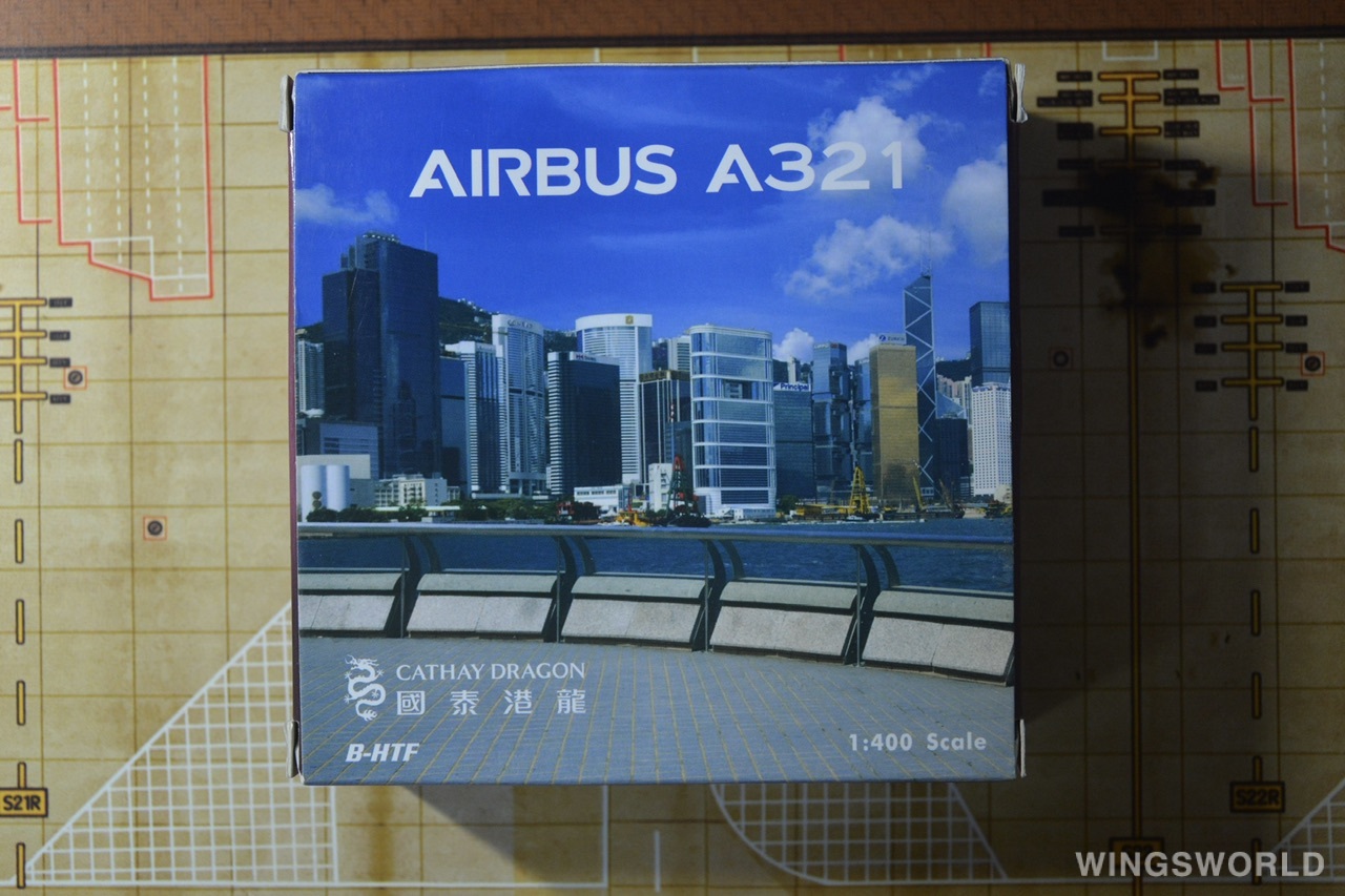 Phoenix 1:400 PH04295 Cathay Dragon 国泰港龙航空 Airbus A321 B-HTG