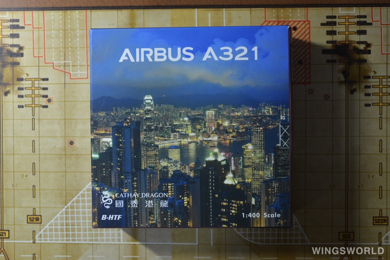 Phoenix 1:400 PH04295 Cathay Dragon 国泰港龙航空 Airbus A321 B-HTG