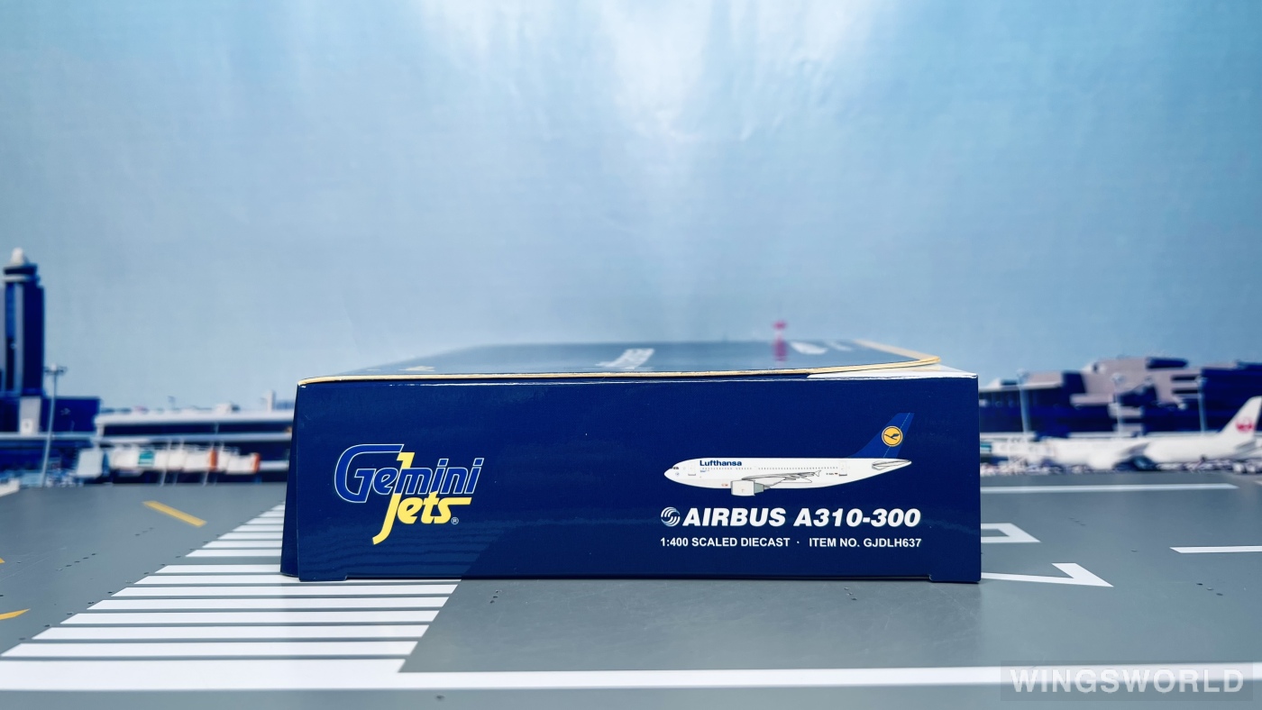 Geminijets 1:400 GJDLH637 Lufthansa 汉莎航空 Airbus A310-300 D-AIDL