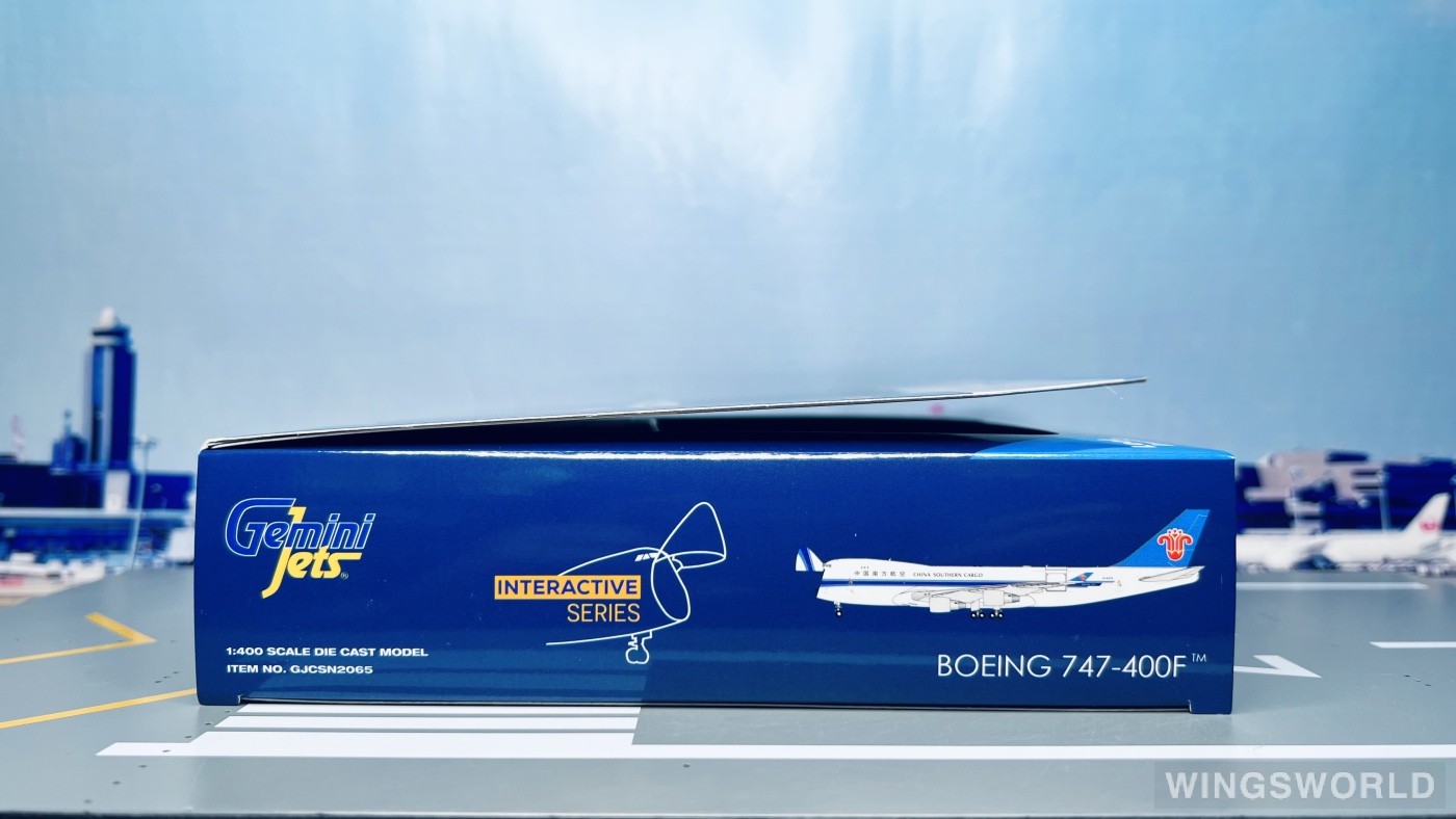 Geminijets 1:400 GJCSN2065 China Southern 中国南方航空 Boeing 747-400 B-2473