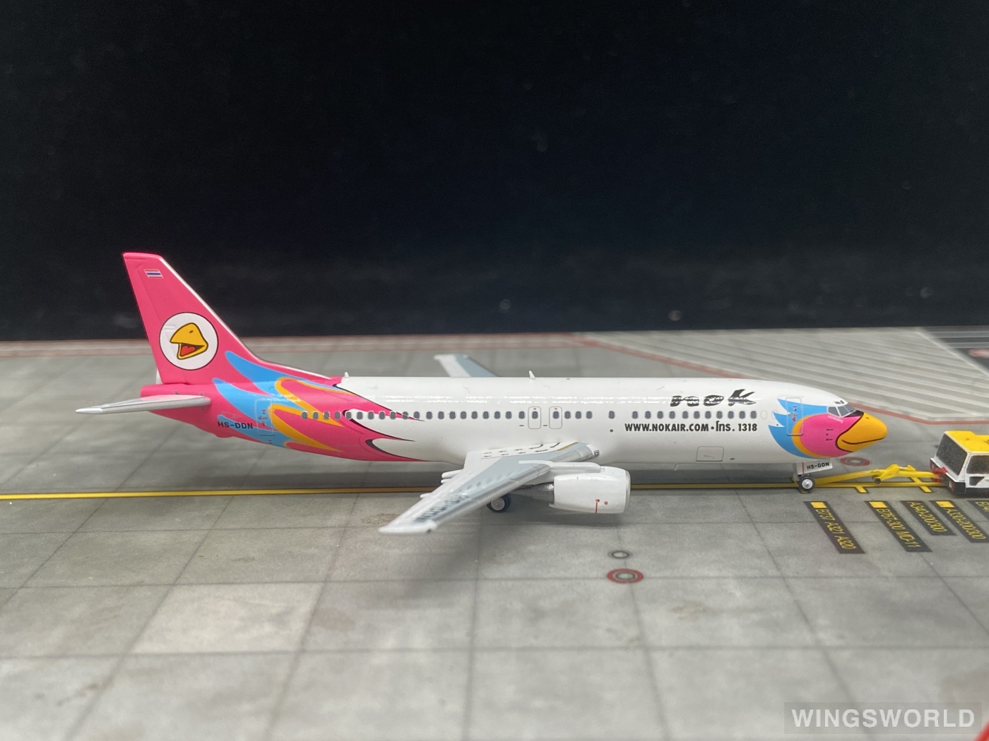 Pandamodel 1:400 M4DD734A Nok Air 皇雀航空 Boeing 737-400 HS-DDN