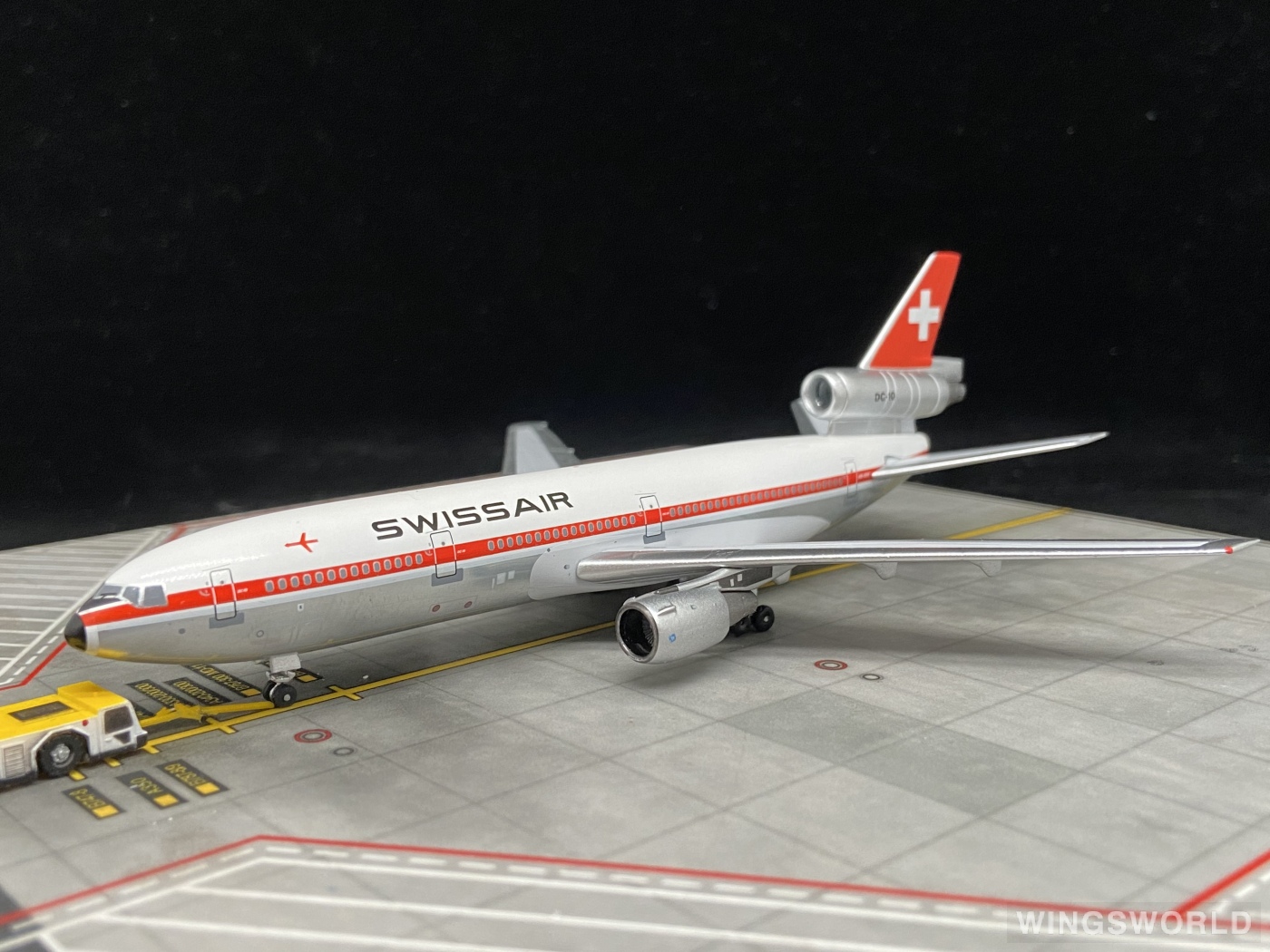 AeroClassics 1:400 AC411153 Swissair 瑞士航空 McDonnell Douglas DC-10 HB-IHH