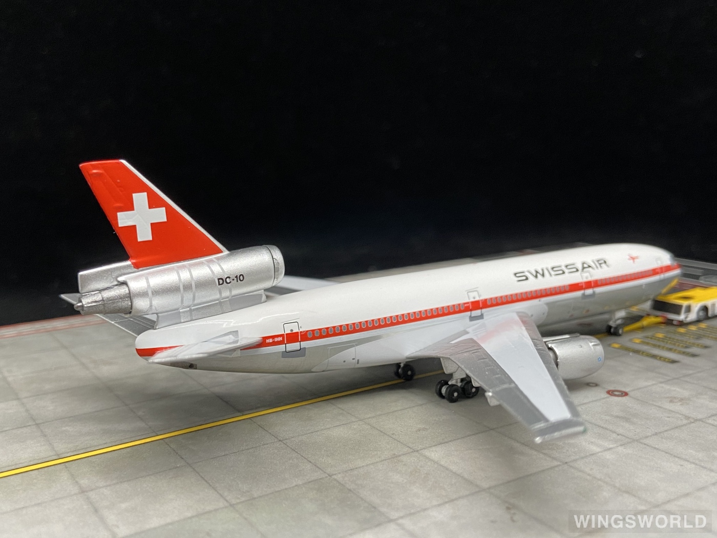 AeroClassics 1:400 McDonnell Douglas DC-10 Swissair 瑞士航空 AC411153 HB ...