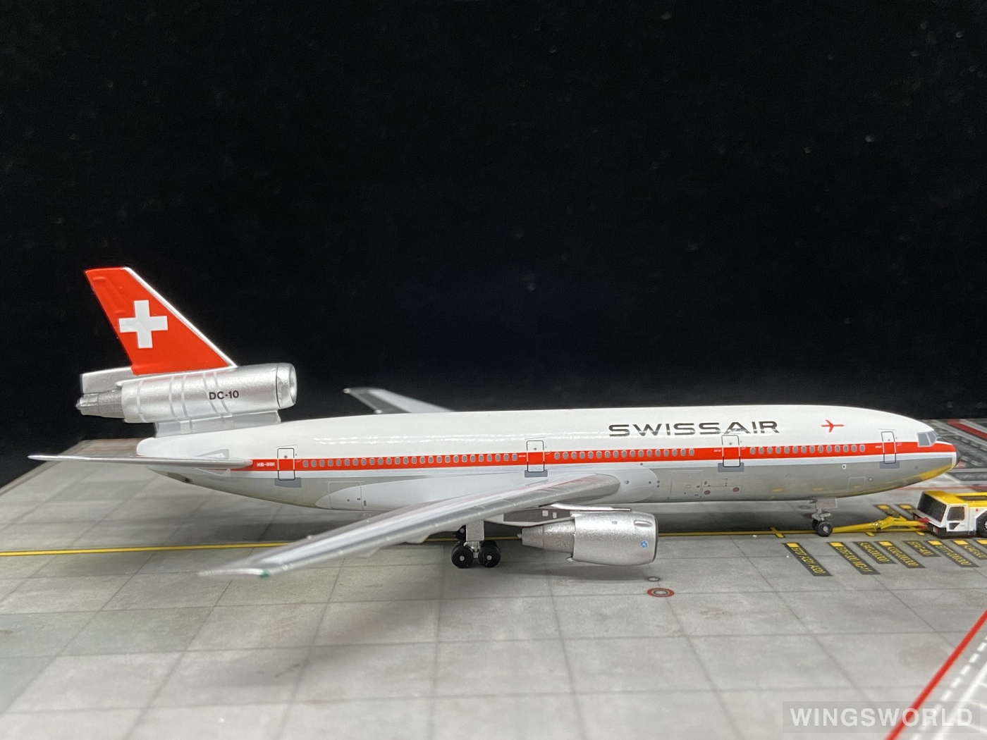 AeroClassics 1:400 AC411153 Swissair 瑞士航空 McDonnell Douglas DC-10 HB-IHH