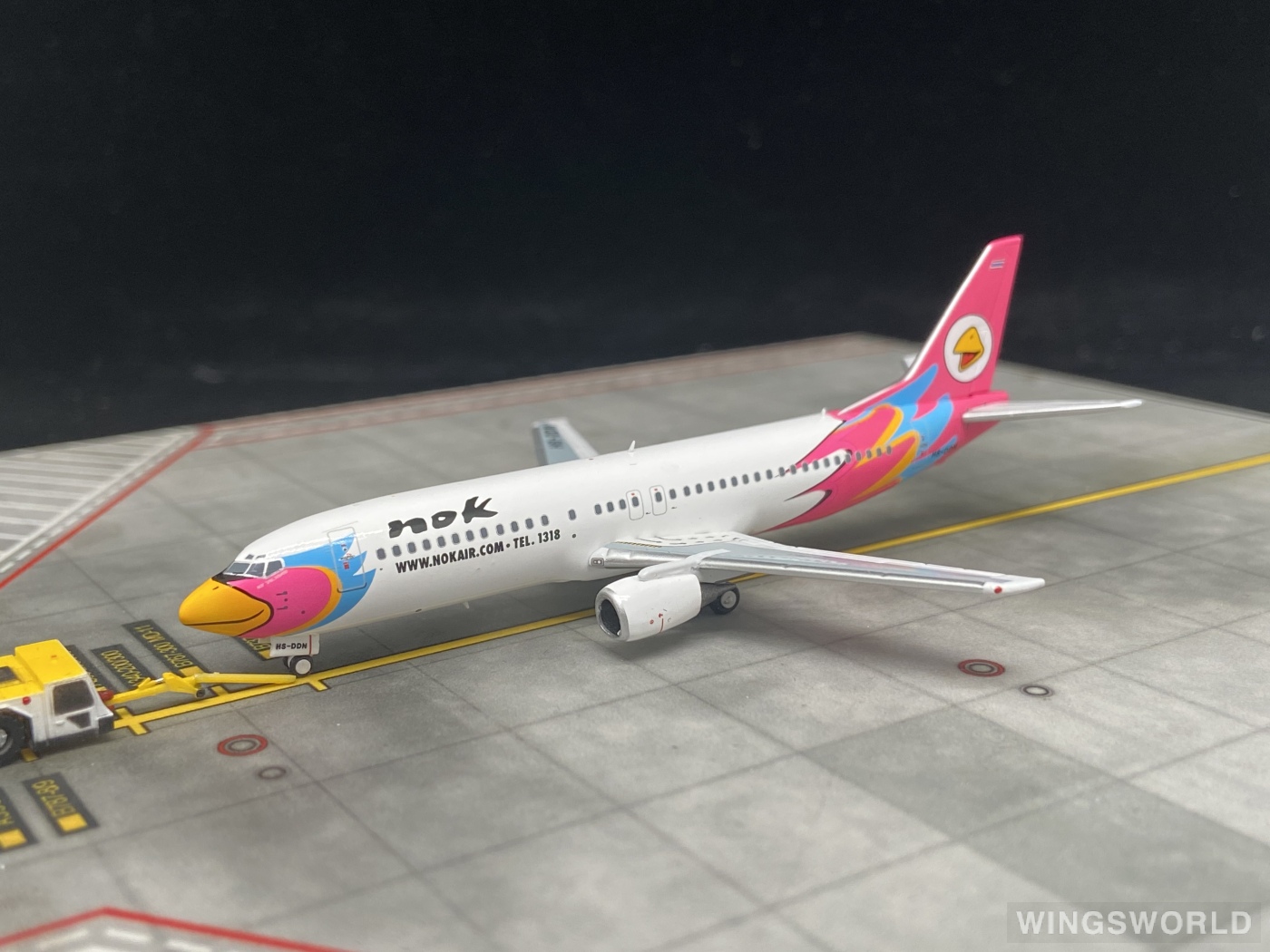 Pandamodel 1:400 M4DD734A Nok Air 皇雀航空 Boeing 737-400 HS-DDN