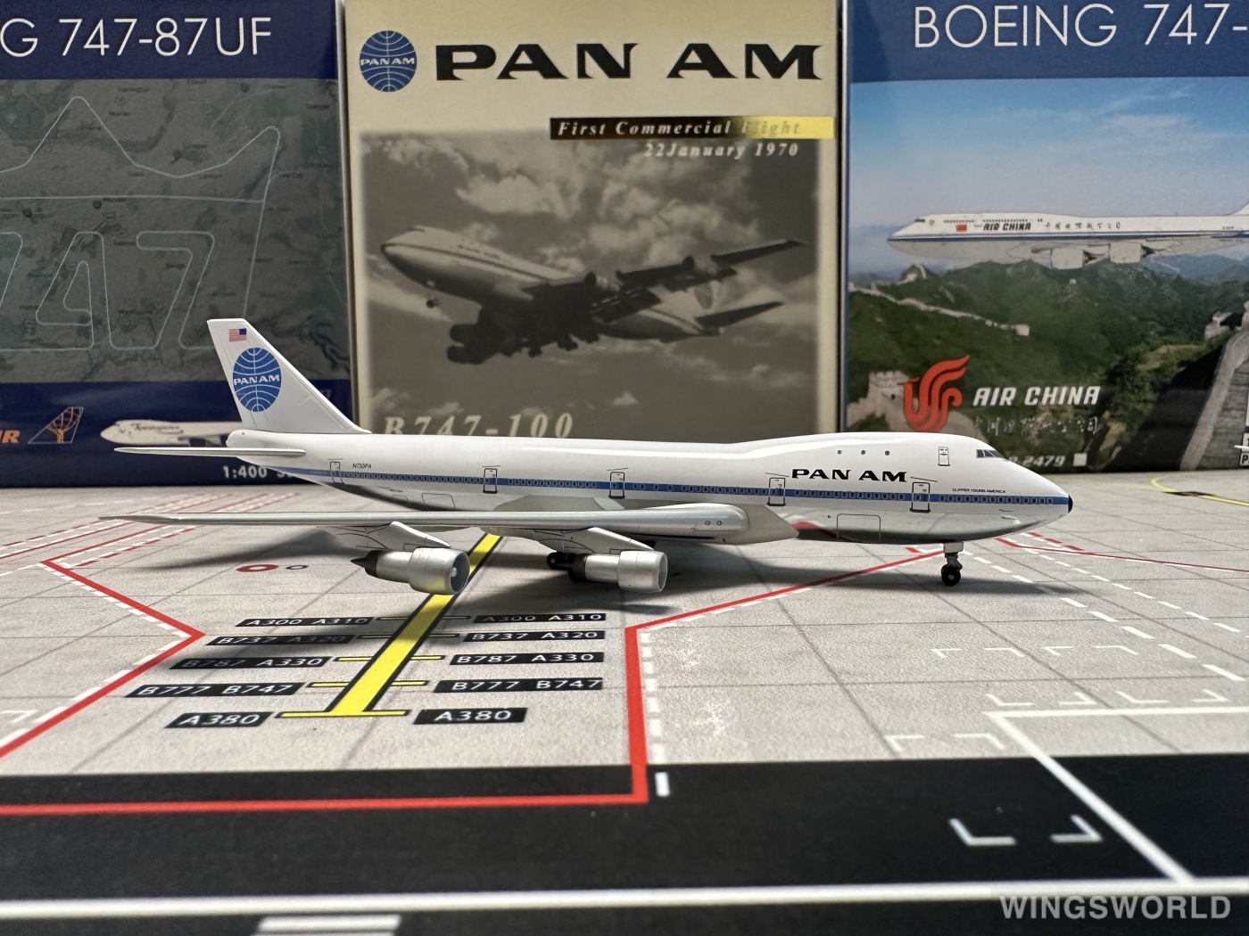 DRAGON WINGS パンナム B747-100 DRAGON WINGS パンナム B747-100 Pan Am Boeing 747-100