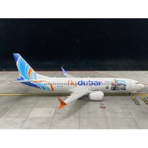 Flydubai 迪拜航空 Boeing 737 MAX 8 A6-FKB  PH04503 Phoenix 1:400