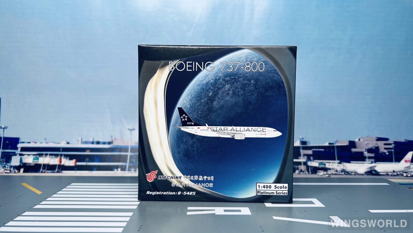 Phoenix 1:400 PH11790 Air China 中国国际航空 Boeing 737-800 B-5425