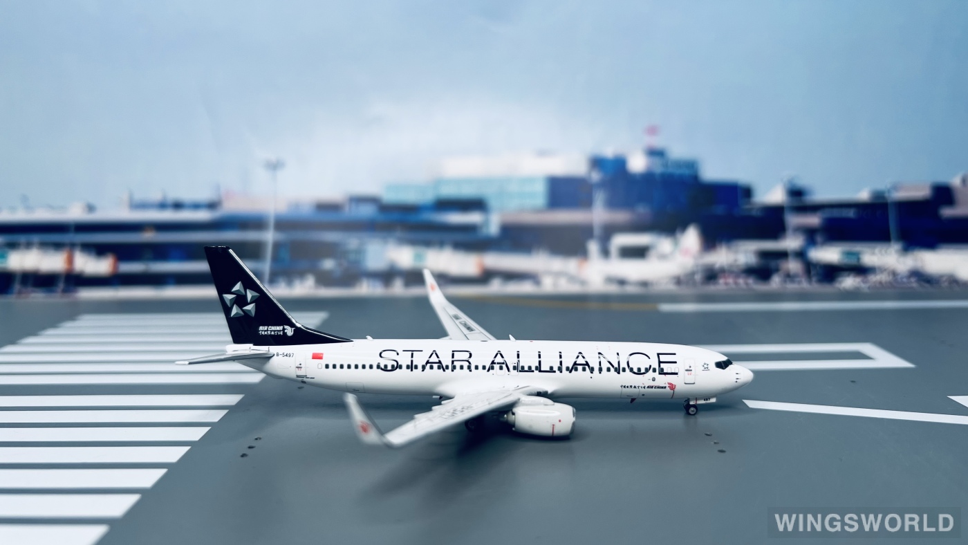Phoenix 1:400 PH11791 Air China 中国国际航空 Boeing 737-800 B-5497