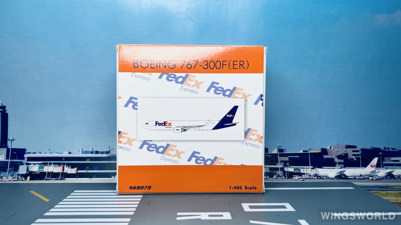 Phoenix 1:400 PH04509 FedEx 联邦快递 Boeing 767-300ER N68079