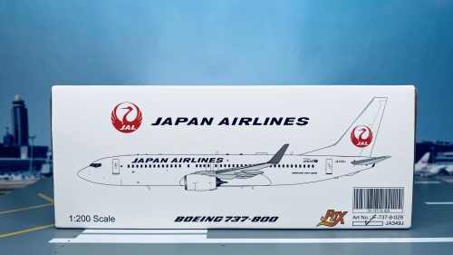 JFOX 1:200 Boeing 737-800 Japan Airlines 日本航空JF-737-8-029 