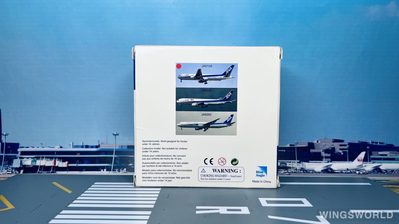 BlueAngle 1:400 JM76704 ANA 全日空 Boeing 767-300ER JA610A