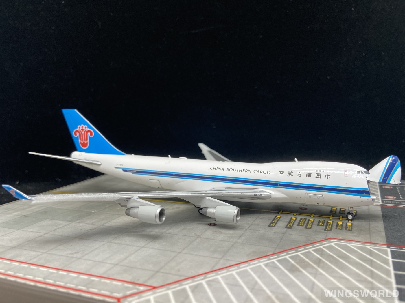 Geminijets 1:400 GJCSN2065 China Southern 中国南方航空 Boeing 747-400 B-2473