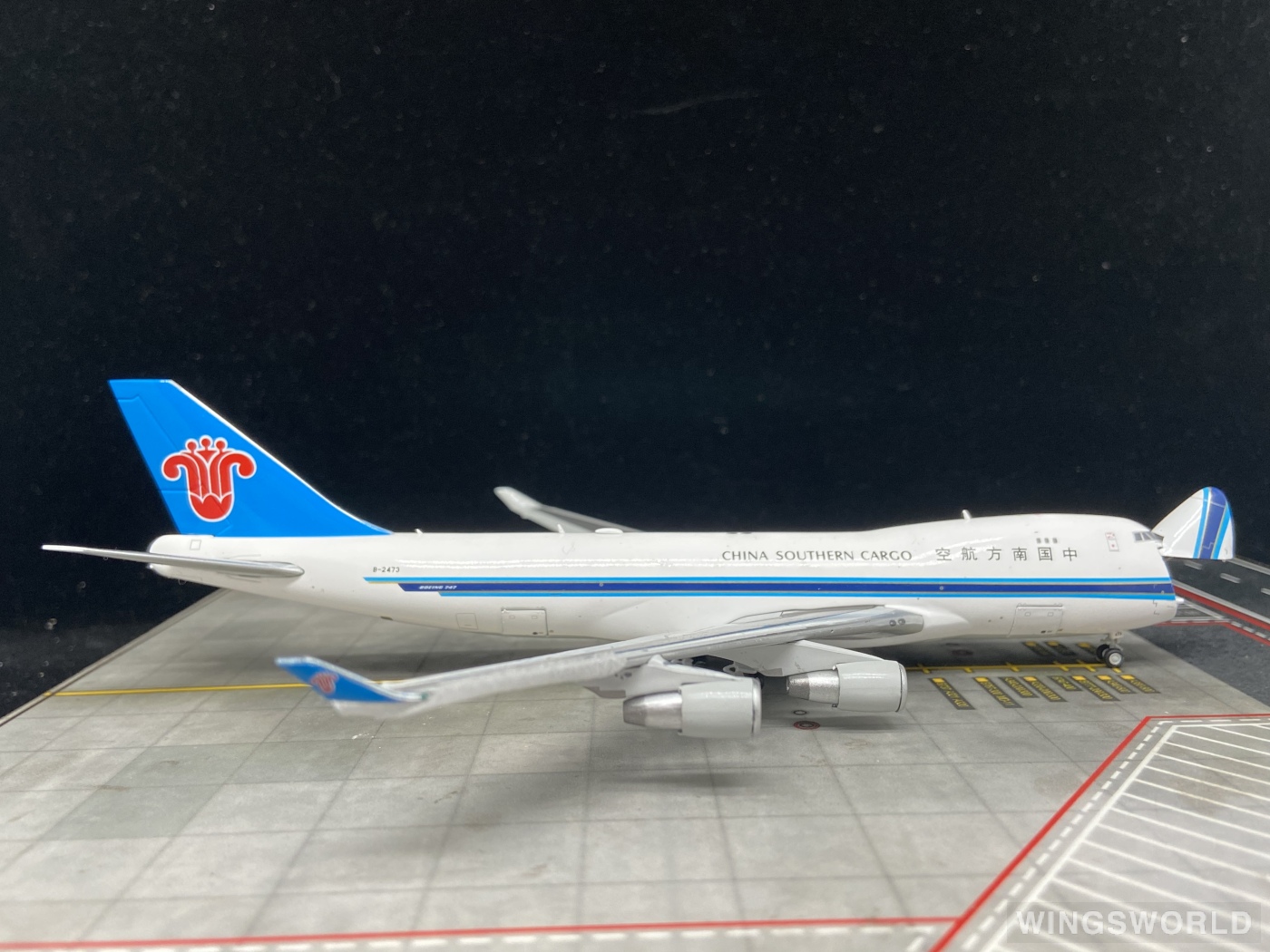 Geminijets 1:400 GJCSN2065 China Southern 中国南方航空 Boeing 747-400 B-2473
