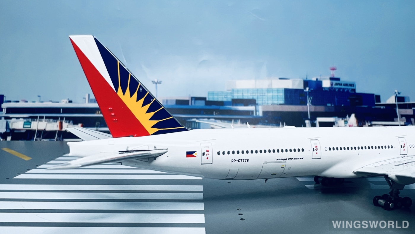 Aviation400 1:400 AV4130 Philippine Airlines 菲律宾航空 Boeing 777-300ER RP-C7778