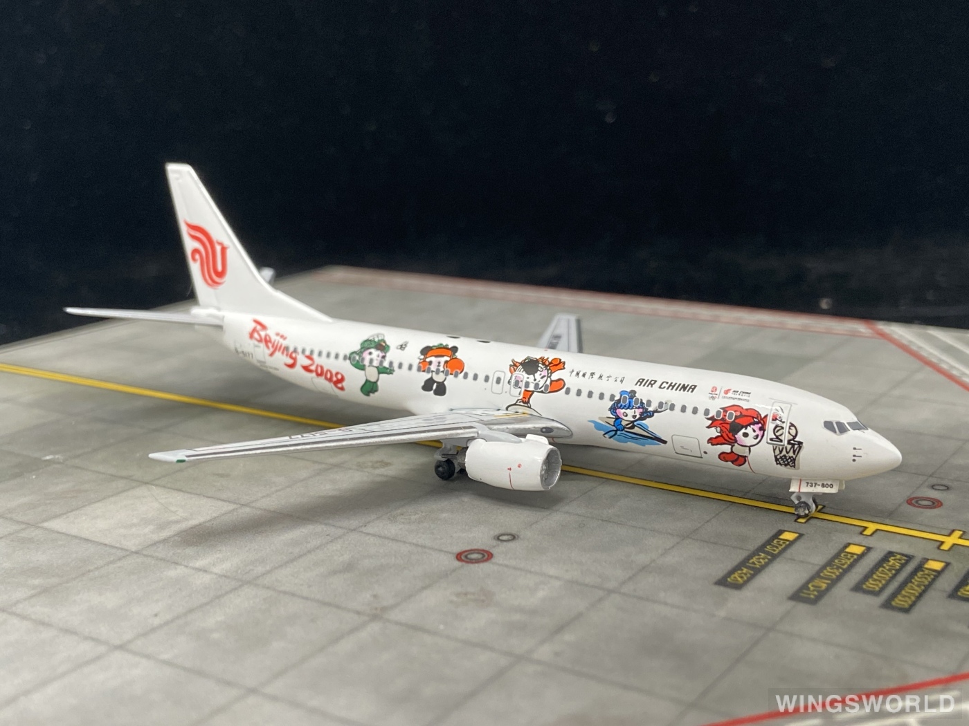 Pandamodel 1:400 PMB5177 Air China 中国国际航空 Boeing 737-800 B-5177