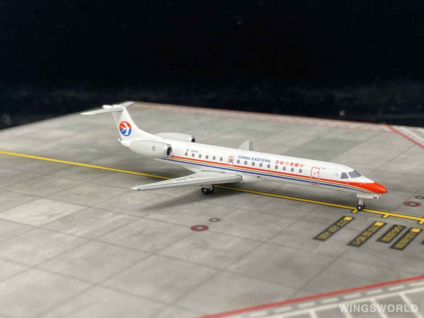 JC Wings 1:400 DB20144008 China Eastern 中国东方航空 Embraer ERJ-145 B-3058