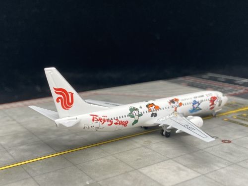 Air China 中国国际航空 Boeing 737-800 B-5177 2008北京奥运福娃 PMB5177 Pandamodel 1:400