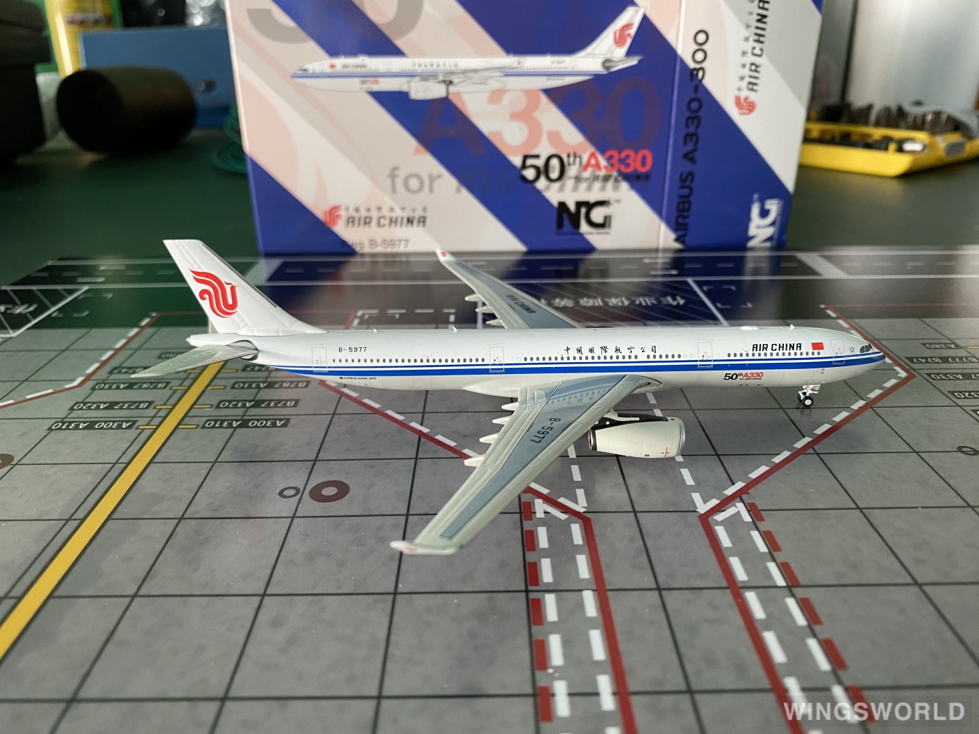 NGmodels 1:400 NG62047 Air China 中国国际航空 Airbus A330-300 B-5977