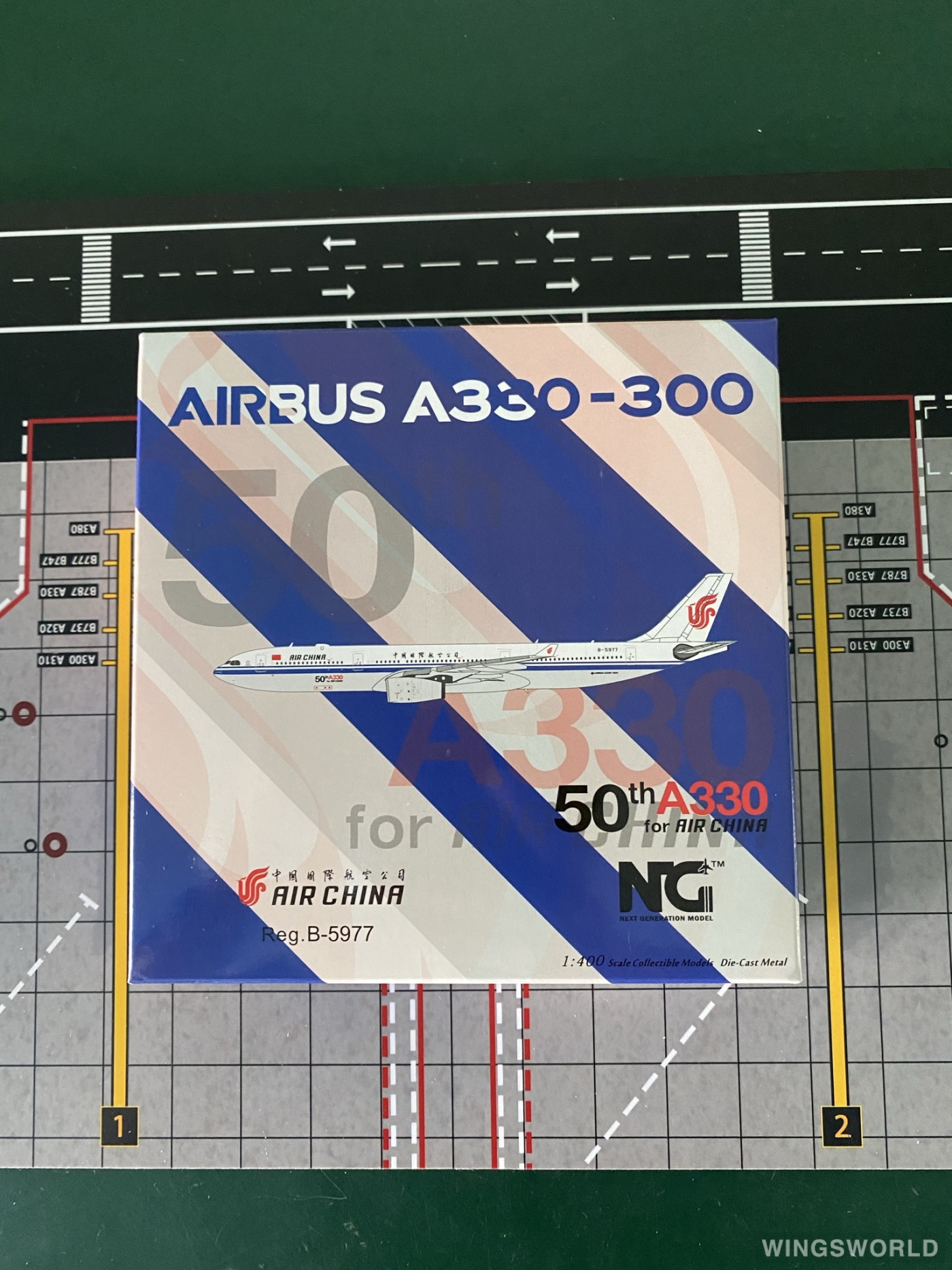 NGmodels 1:400 NG62047 Air China 中国国际航空 Airbus A330-300 B-5977