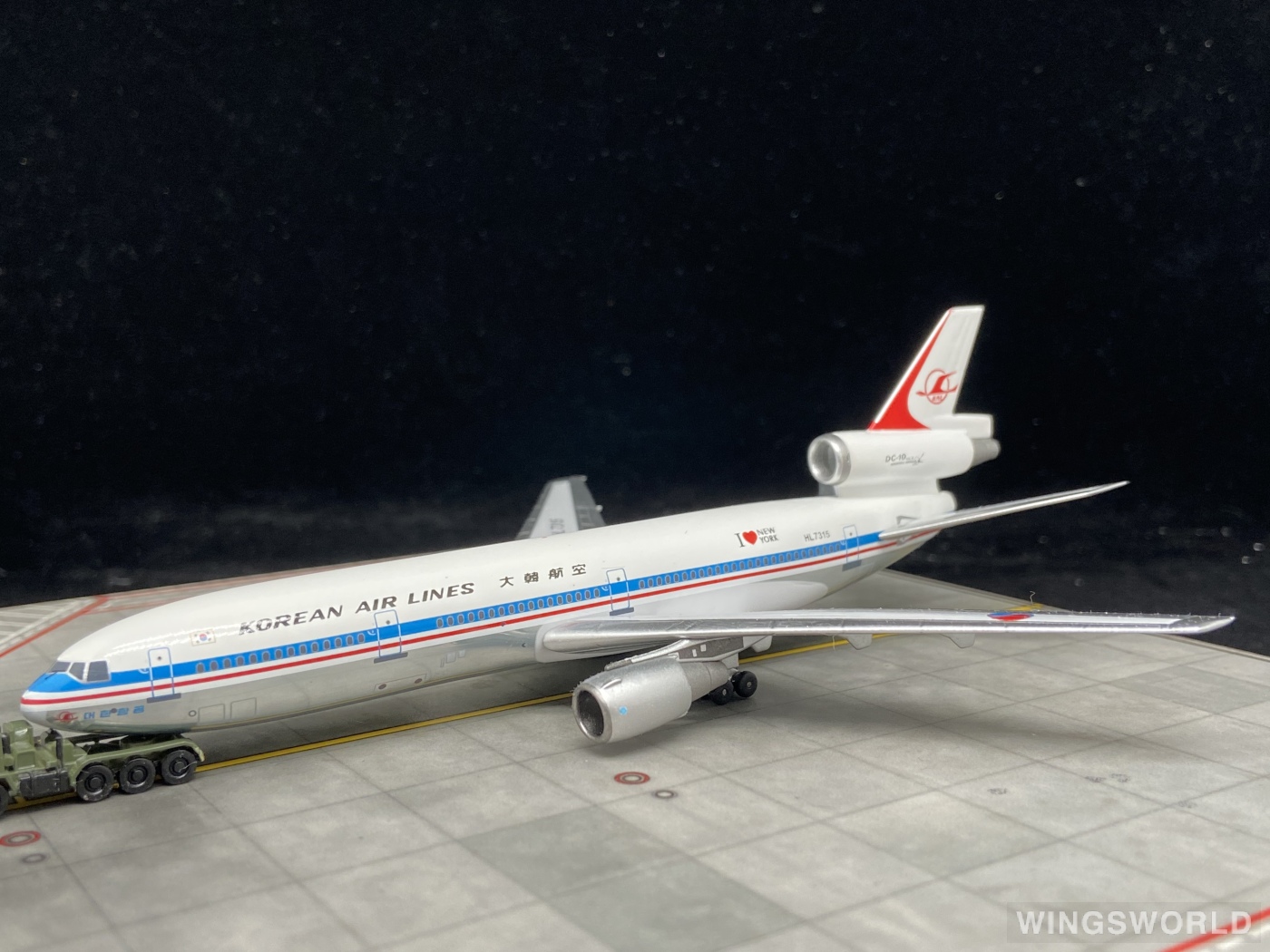 AeroClassics 1:400 ACHL7315 Korean Air 大韩航空 McDonnell Douglas DC-10 HL7315