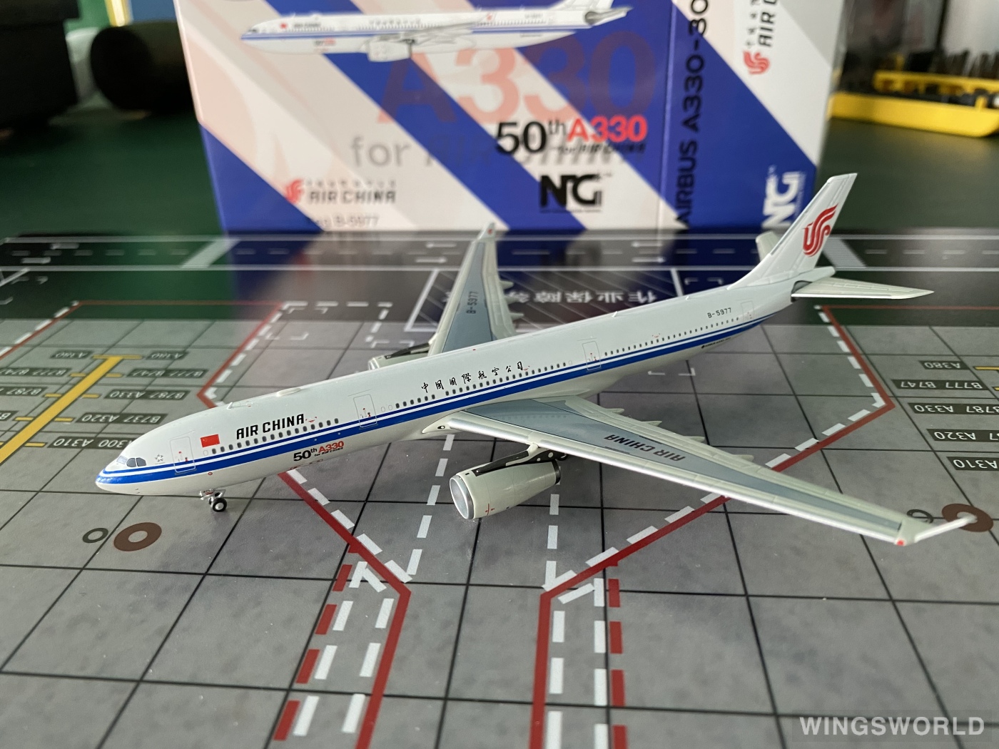 NGmodels 1:400 NG62047 Air China 中国国际航空 Airbus A330-300 B-5977