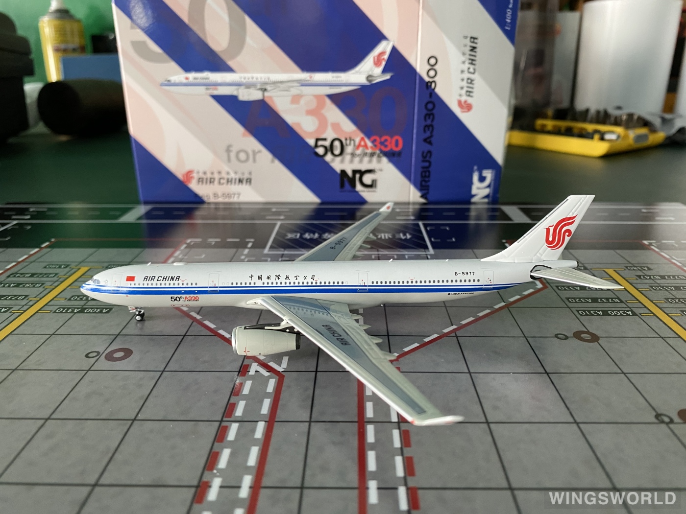 NGmodels 1:400 NG62047 Air China 中国国际航空 Airbus A330-300 B-5977