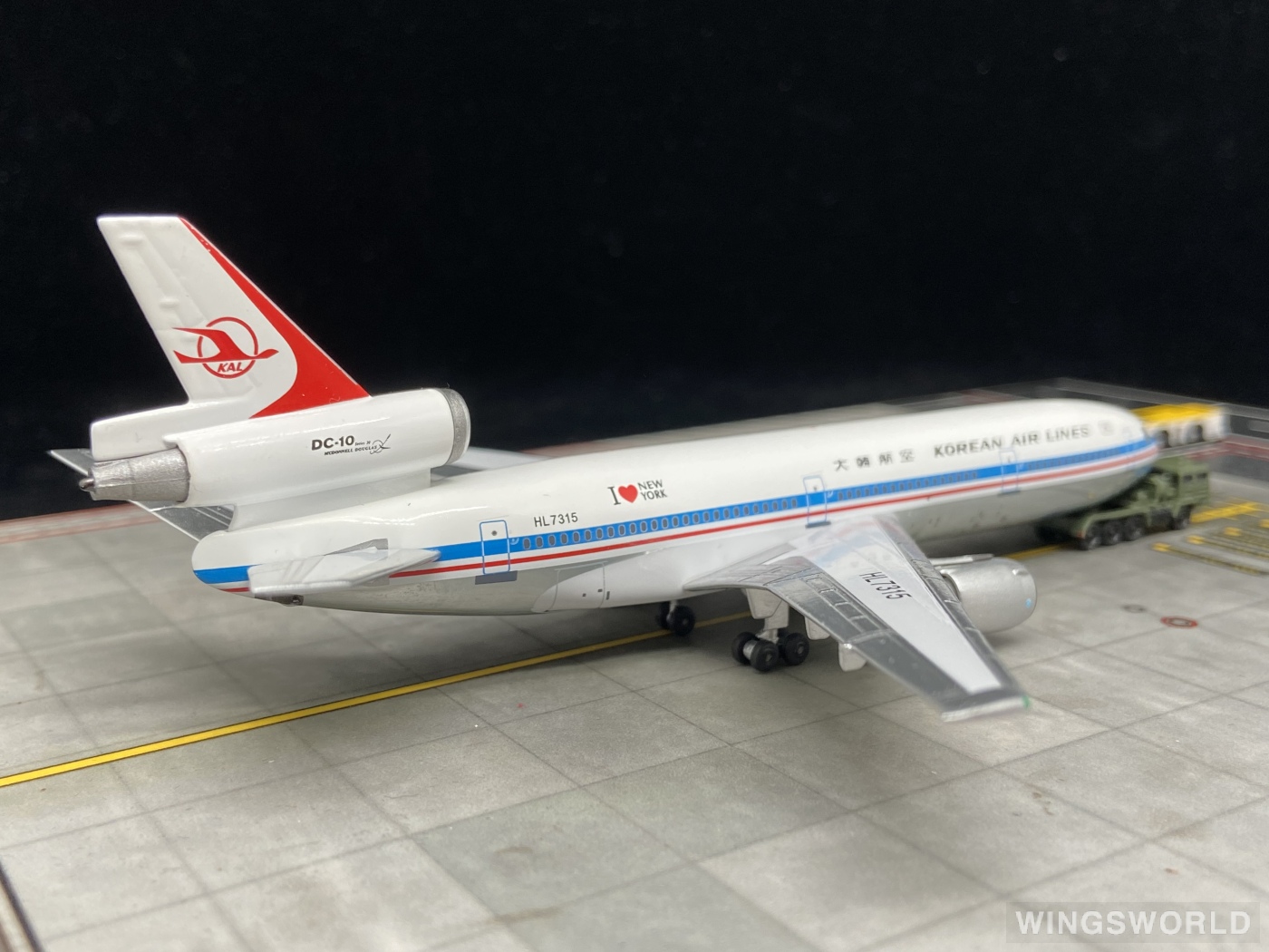 AeroClassics 1:400 ACHL7315 Korean Air 大韩航空 McDonnell Douglas DC-10 HL7315