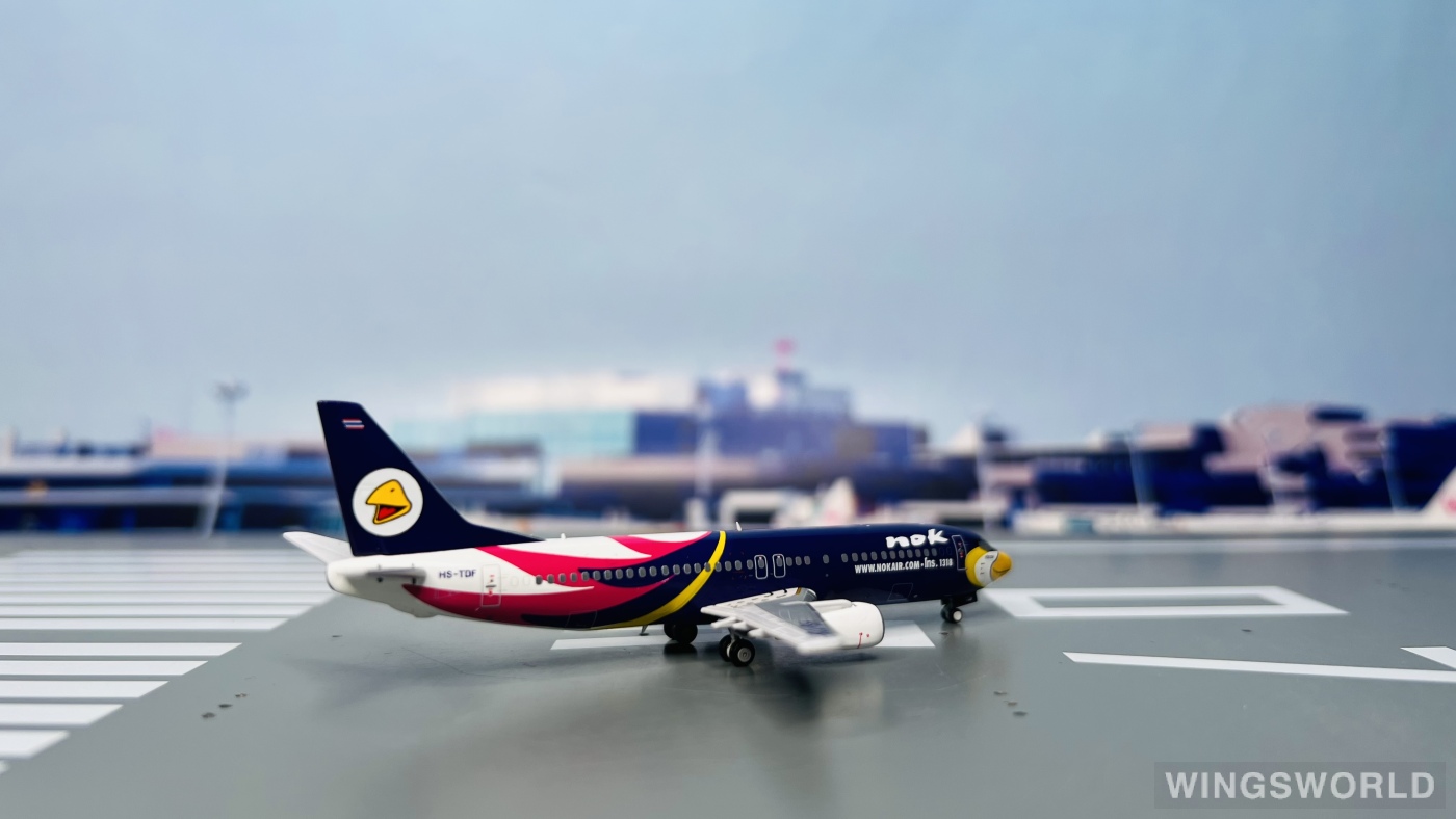 Pandamodel 1:400 M4DD734B Nok Air 皇雀航空 Boeing 737-400 HS-TDF