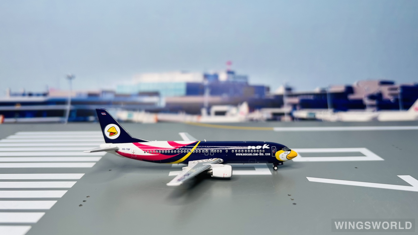 Pandamodel 1:400 M4DD734B Nok Air 皇雀航空 Boeing 737-400 HS-TDF