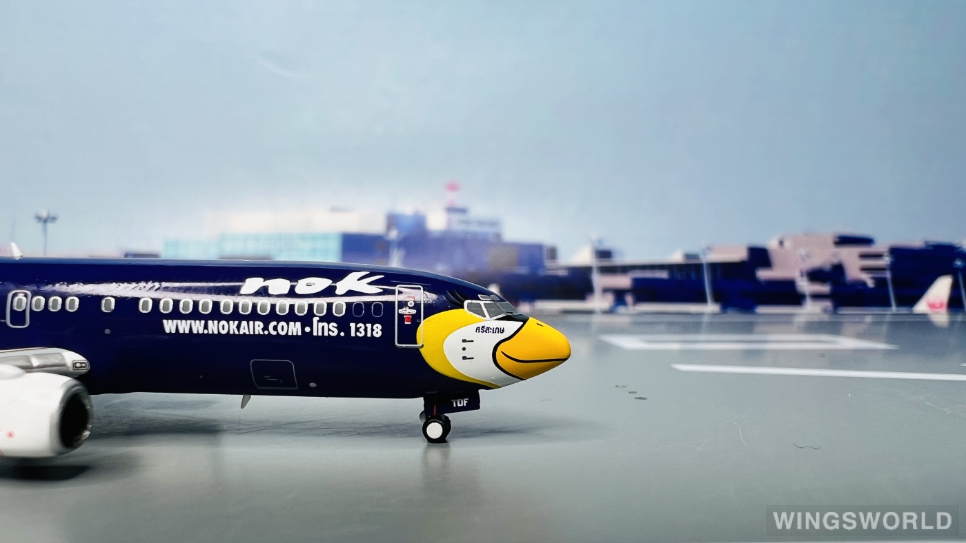 Pandamodel 1:400 M4DD734B Nok Air 皇雀航空 Boeing 737-400 HS-TDF