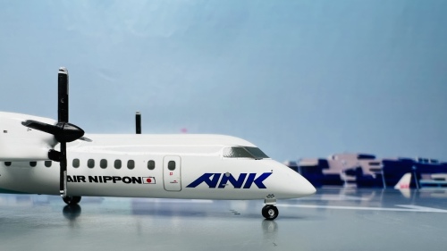 ANA Wings Dash DHC-8-300 JA801K @ Tokyo 2014 - postcard | eBay