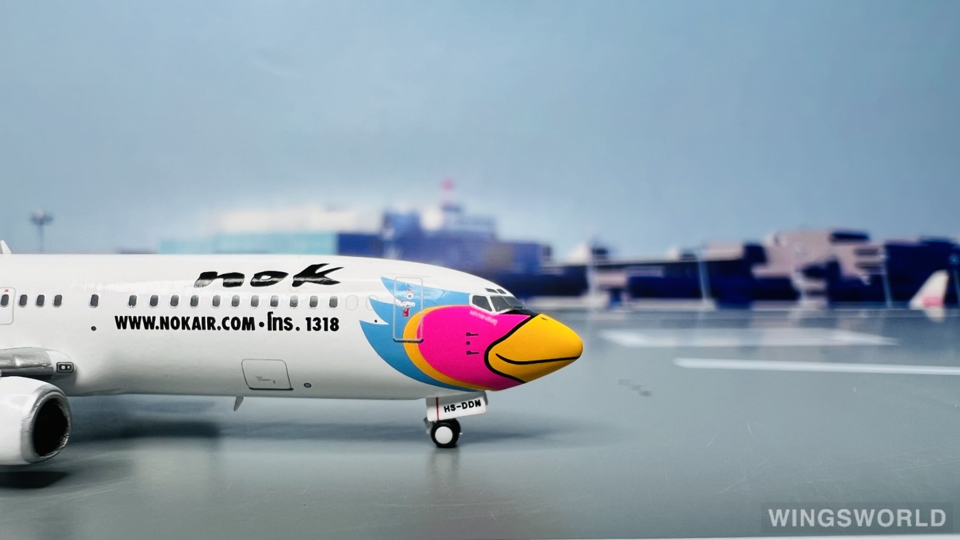 Pandamodel 1:400 M4DD734A Nok Air 皇雀航空 Boeing 737-400 HS-DDN