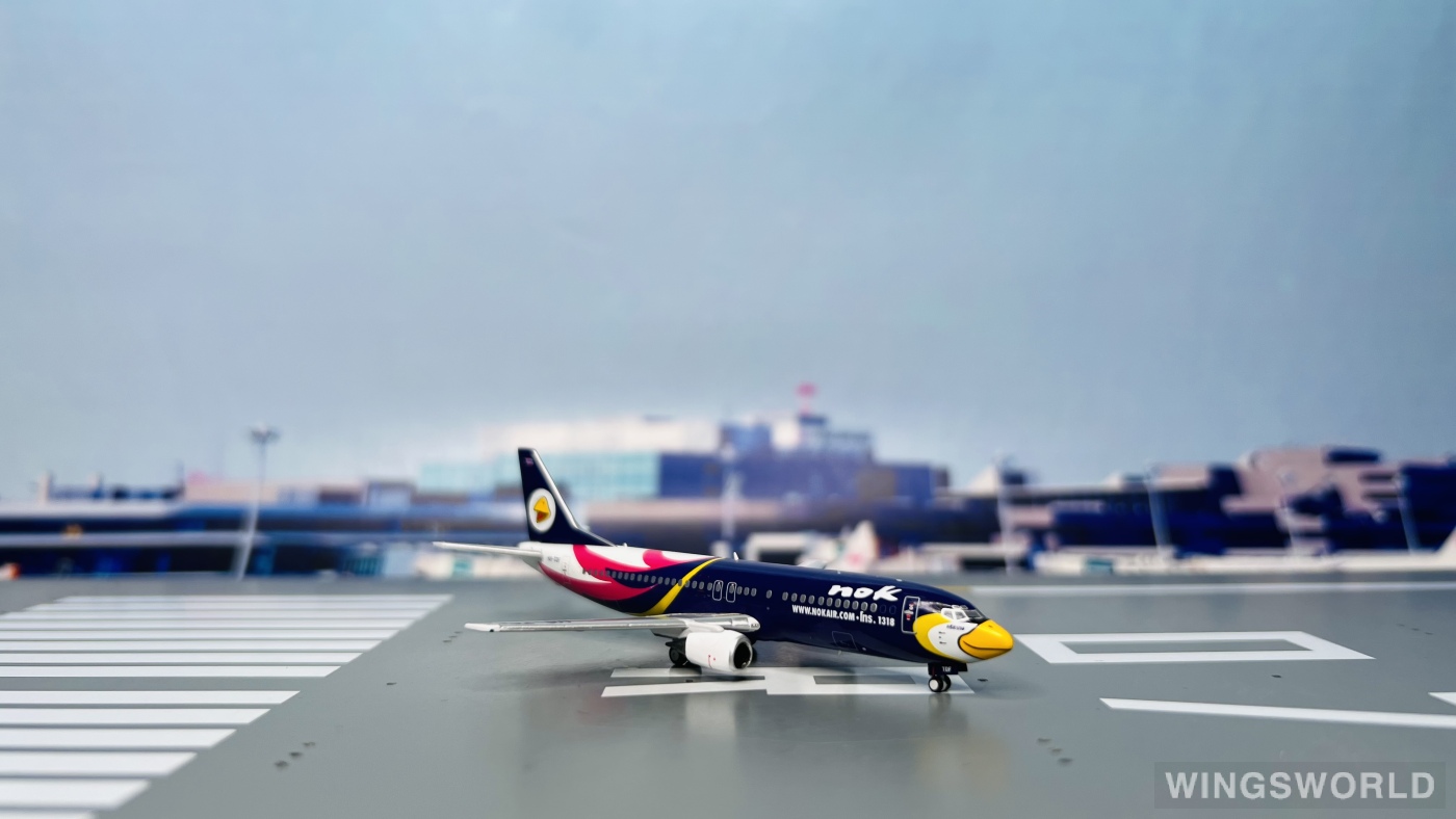 Pandamodel 1:400 M4DD734B Nok Air 皇雀航空 Boeing 737-400 HS-TDF