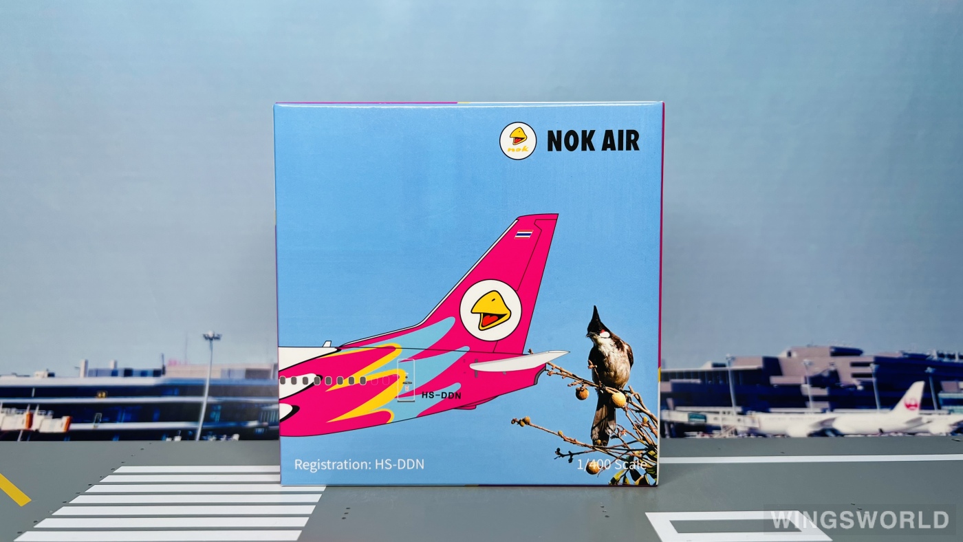 Pandamodel 1:400 M4DD734A Nok Air 皇雀航空 Boeing 737-400 HS-DDN